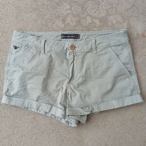 Abercrombie & Fitch cargo chino mint green y2k shorts